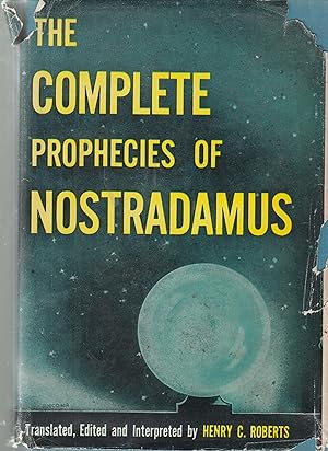 Bild des Verkufers fr The Complete Prophecies of Nostradamus zum Verkauf von Robinson Street Books, IOBA