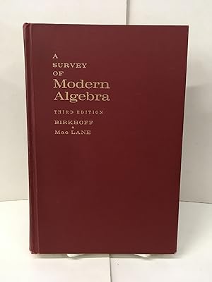 Immagine del venditore per A Survey of Modern Algebra venduto da Chamblin Bookmine