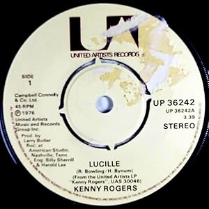 Bild des Verkufers fr Lucille / Til I Get It Right [7" 45 rpm Single] zum Verkauf von Kayleighbug Books, IOBA