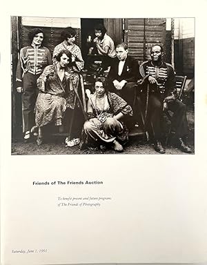 Bild des Verkufers fr The Friends of Photography Auction: To benefit present and future Programs of The Friends of Photography, Saturday June 1, 1991 zum Verkauf von Randall's Books