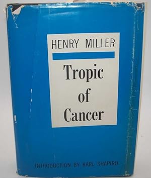 Image du vendeur pour Tropic of Cancer mis en vente par Easy Chair Books