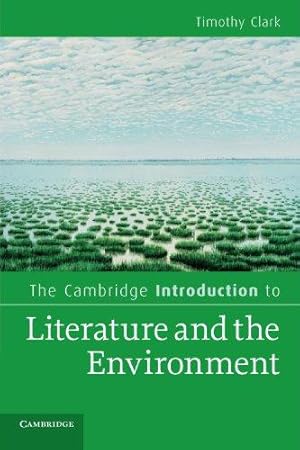 Imagen del vendedor de The Cambridge Introduction to Literature and the Environment (Cambridge Introductions to Literature) a la venta por WeBuyBooks