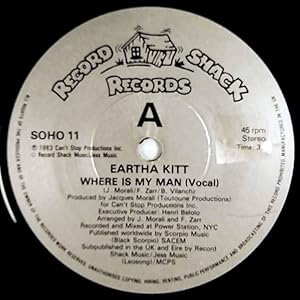 Seller image for Where Is My Man / Where Is My Man (Instrumental) [7" 45 rpm Single] for sale by Kayleighbug Books, IOBA