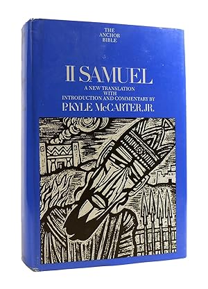 Seller image for II SAMUEL: A NEW TRANSLATION WITH INTRODUCTION AND COMMENTARY The Anchor Bible for sale by Rare Book Cellar