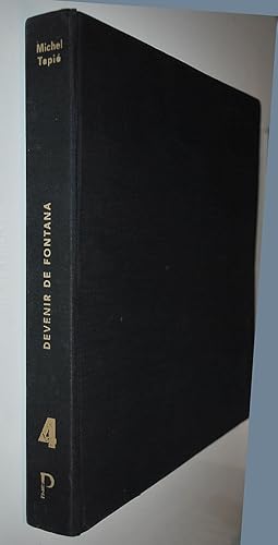 Devenir de Fontana (International Center of Aesthetic Research) Lucio Fontana, Italian Edition