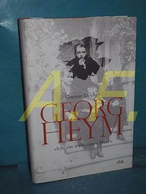 Bild des Verkufers fr Georg Heym Ich, ein zerrissenes Meer : ein biographischer Essay. zum Verkauf von Antiquarische Fundgrube e.U.