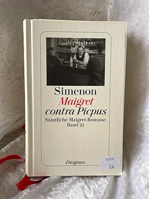 Bild des Verkufers fr Maigret contra Picpus: Smtliche Maigret-Romane (detebe) Smtliche Maigret-Romane zum Verkauf von Antiquariat Jochen Mohr -Books and Mohr-