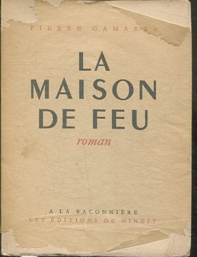 Image du vendeur pour LA MAISON DE FEU. mis en vente par Libros Ambig