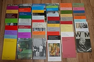 61 Weilheimer Hefte zur Literatur. Nummer 2-76 (ohne 1,4,7,10,11,13,14,16-19,22,24,30,39,47) + So...