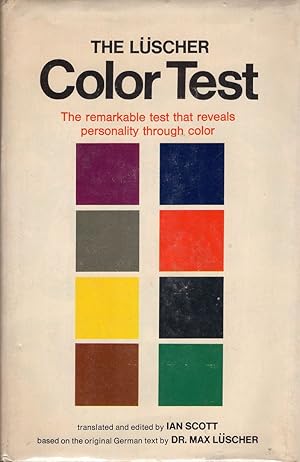Seller image for The Luscher Color Test: The Remarkable Test that Reveals Personality Through Color for sale by Birkitt's Books