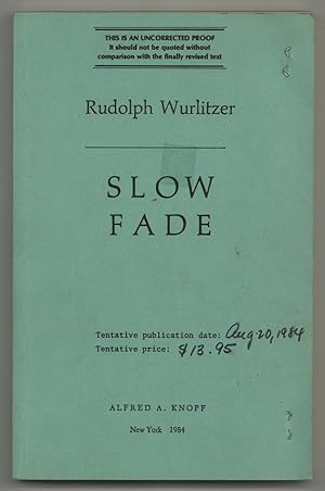 Bild des Verkufers fr Slow Fade zum Verkauf von Between the Covers-Rare Books, Inc. ABAA