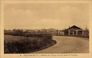 Ansichtskarte / Postkarte Juillan Hautes Pyrénées, Ortseingang Richtung Tarbes