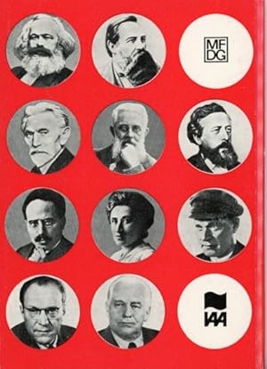 10 alte Ansichtskarte / Postkarte Portraits revolutionärer deutscher Arbeiterführer, im passenden...