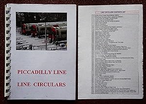Imagen del vendedor de Piccadilly Line Circulars. 2007 - 2008.Nos 01 to 101, (London Underground.) a la venta por Tony Hutchinson