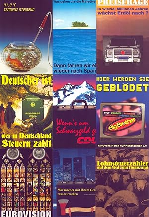 Bild des Verkufers fr Postkarten. Konvolut von 27 farbigen Kunstpostkarten der Reihe "Originalgrafik", Serie A. zum Verkauf von Antiquariat Reinhold Pabel