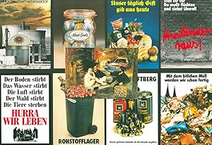 Seller image for Postkarten. Konvolut von 28 farbigen Kunstpostkarten der Reihe "Originalgrafik", Serie A. for sale by Antiquariat Reinhold Pabel