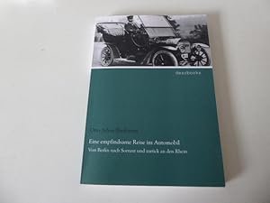 Imagen del vendedor de Eine empfindsame Reise im Automobil. Von Berlin nach Sorrent und zurck an den Rhein. Softcover a la venta por Deichkieker Bcherkiste