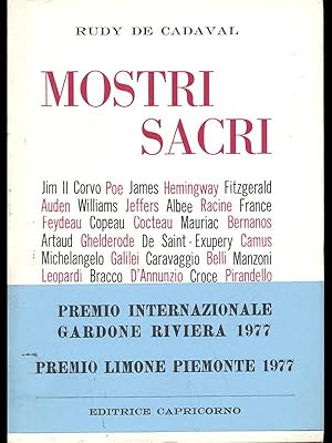Seller image for Mostri sacri for sale by Librodifaccia