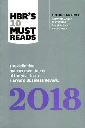 Seller image for Definitive Management Ideas of the Year from Harvard Business Review 2018-2022 : 5 Years of Must Reads from Hbr for sale by GreatBookPrices