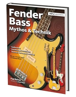 Bild des Verkufers fr Fender Bass Mythos & Technik: Mit Precison, Jazz, Jaguar, Mustang und Squier Bass zum Verkauf von Studibuch