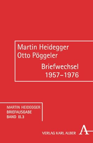 Bild des Verkufers fr Briefwechsel 1957-1976 (Martin Heidegger Briefausgabe, Band 2) zum Verkauf von Studibuch