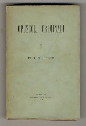 Opuscoli criminali.