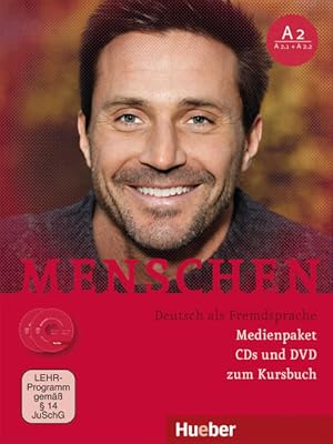 Bild des Verkufers fr Menschen A2: 2 Audio-CDs und 1 DVD zum Kursbuch.Deutsch als Fremdsprache / Medienpaket zum Verkauf von Studibuch