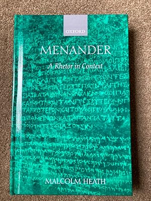 Menander: A Rhetor in Context