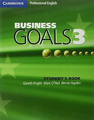 Bild des Verkufers fr Business Goals 3 Student's Book zum Verkauf von WeBuyBooks