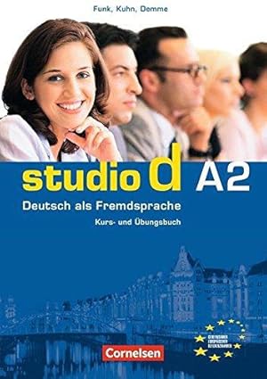 Imagen del vendedor de Studio d: Kurs- und Arbeitsbuch A2 mit CD a la venta por WeBuyBooks