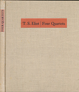 Seller image for Four Quartets. 1968 for sale by Barter Books Ltd