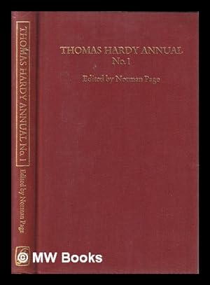 Image du vendeur pour Thomas Hardy annual no. 1 / edited by Norman Page mis en vente par MW Books Ltd.