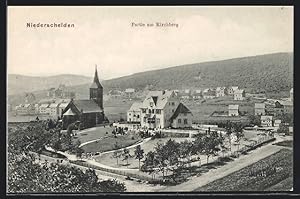 Ansichtskarte Niederschelden, Partie am Kirchberg