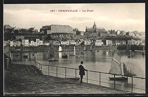 Carte postale Granville, le port