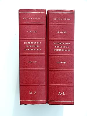 Lexicon nederlandse beeldende kunstenaars. 1750-1950. (2 volumes)