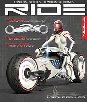 Bild des Verkufers fr Rides HC: Futuristic Electric Motorcycle Concept zum Verkauf von WeBuyBooks