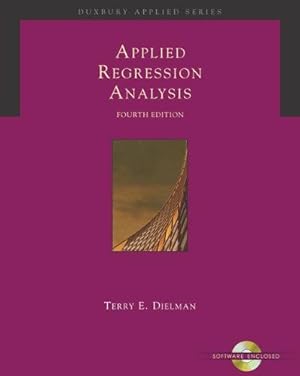 Immagine del venditore per Applied Regression Analysis: A Second Course in Business and Economic Statistics (with CD-ROM and InfoTrac) venduto da WeBuyBooks