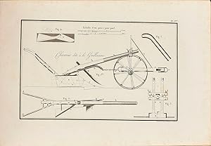 Seller image for Instrumens Aratoires invents, perfectionns, dessins et gravs, Par M. Ch. Guillaume, avec une explication des figures. Ouvrage ddi  MM. les cultivateurs. Cet Ouvrage, ainsi que les Instrumens qui y sont mentionns, se vendent  l atelier de l Auteur, rue du Faubourg Saint-Martin. for sale by Librairie Camille Sourget