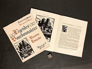 Légendes Bourbonnaises. Fascicule 7. Bourbon. Tronçais. Illustrations de Ferdinand Dubreuil.
