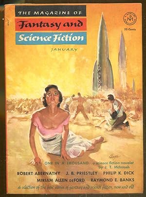 Bild des Verkufers fr The Magazine of Fantasy and Science Fiction: January, 1954 zum Verkauf von Dearly Departed Books
