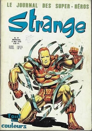 Immagine del venditore per Strange n 77. venduto da Librairie Victor Sevilla