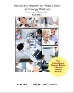 Seller image for Technology Ventures: From Idea to Enterprise (Int'l Ed) for sale by WeBuyBooks