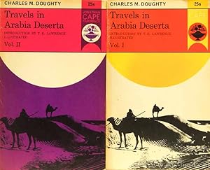 Imagen del vendedor de Travels in Arabia deserta. With an introduction by T.E. Lawrence. Illustrated. Complete in 2 volumes. a la venta por Antiquariaat Isis