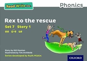 Bild des Verkufers fr Read Write Inc. Phonics: Grey Set 7 Storybook 1 Rex to the Rescue zum Verkauf von WeBuyBooks
