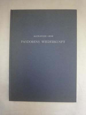 Seller image for Pandorens Wiederkunft. Ein Festspiel. for sale by Malota