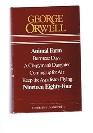 Seller image for Animal Farm, Burmese Days, A Clergyman's Daughter, Coming Up for Air, Keep Aspidistra Flying, 1984 for sale by WeBuyBooks
