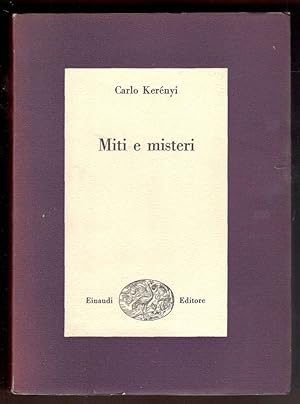 Miti e misteri. A cura di Angelo Brelich