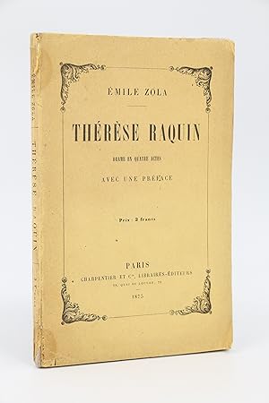 Image du vendeur pour Thrse Raquin mis en vente par Librairie Le Feu Follet