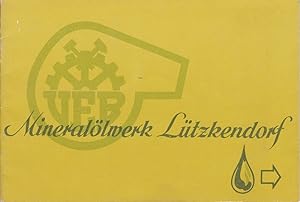 Mineralölwerk Lützkendorf.
