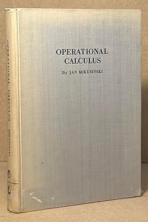 Bild des Verkufers fr Operational Calculus zum Verkauf von San Francisco Book Company